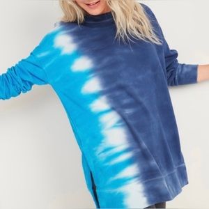 Old Navy Tunic Sweatshirt Tie-dye